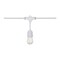 Satco 24-Foot LED String Light Fixture with 12-S14 Lamps, 2000K, White Cord S8038 - alternate 2